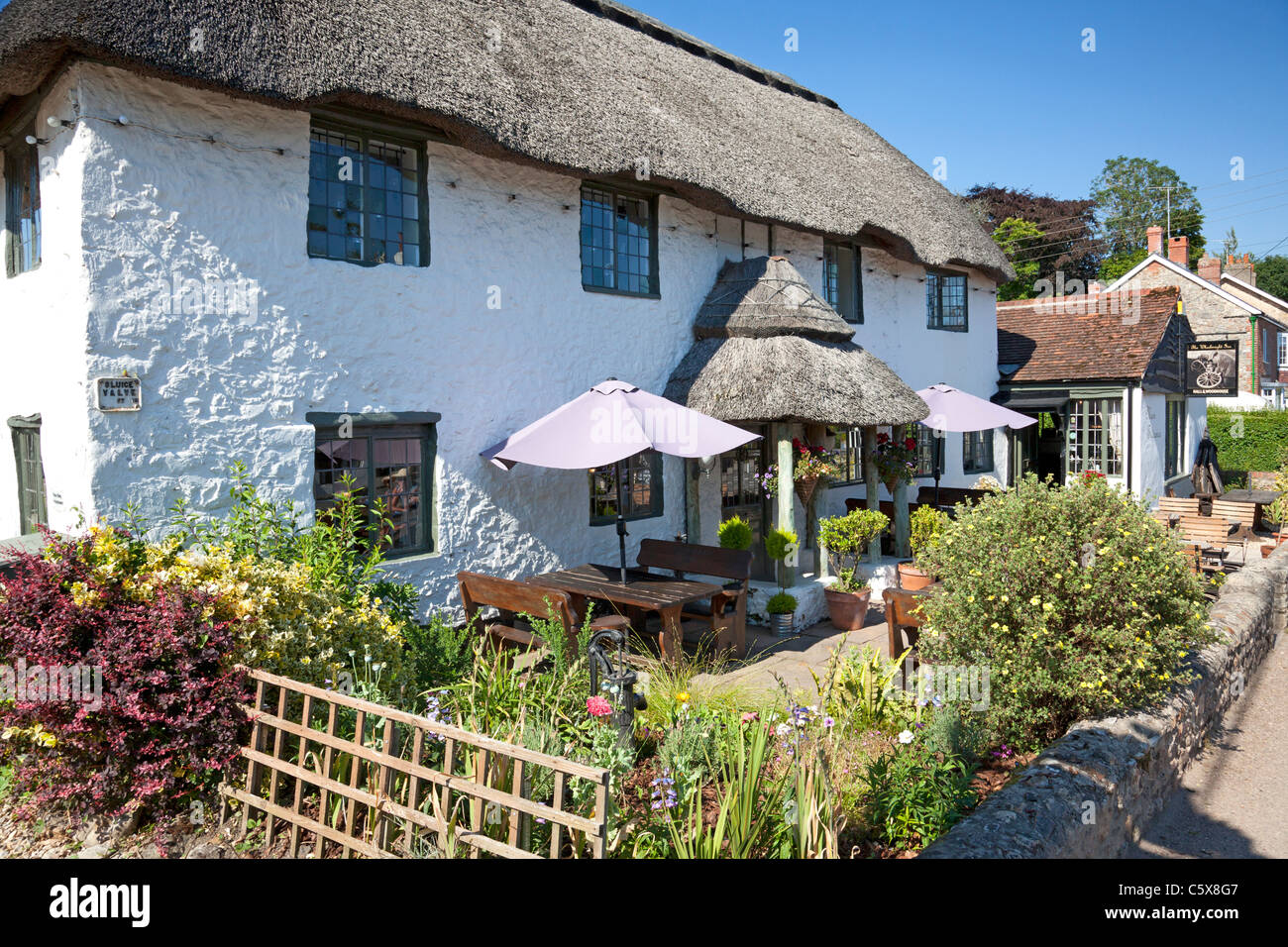 Il Wheelwright pub, Colyford, Devon Foto Stock