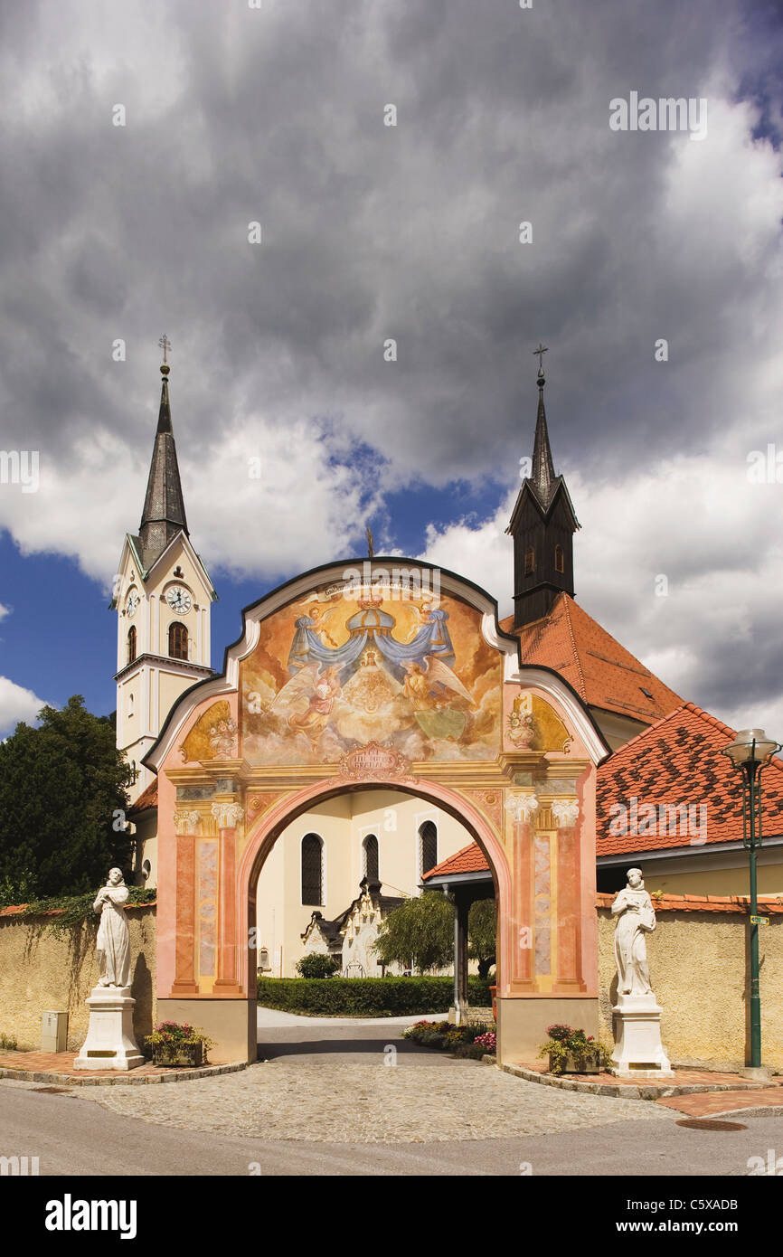 Austria, Steiermark, Maria Lankowitz, la Chiesa del pellegrinaggio Foto Stock