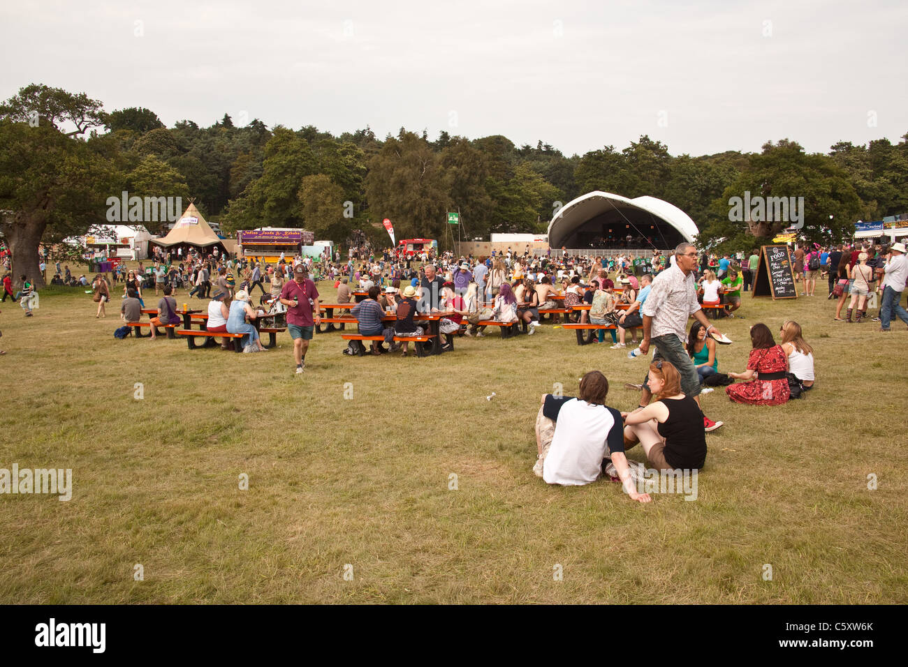Latitude Festival,Henham Park, Suffolk, Inghilterra, Regno Unito. Foto Stock