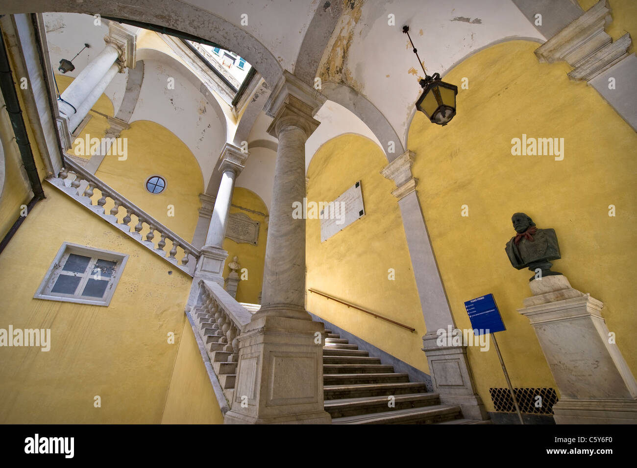 Palazzo dell'Università, il palazzo dell'Università di Genova, liguria, Italy Foto Stock