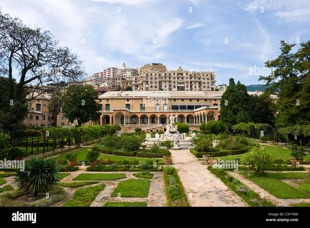 Villa del Principe, il Palazzo Andrea Doria, Villa del Principe Doria Palace, Genova, liguria, Italy Foto Stock