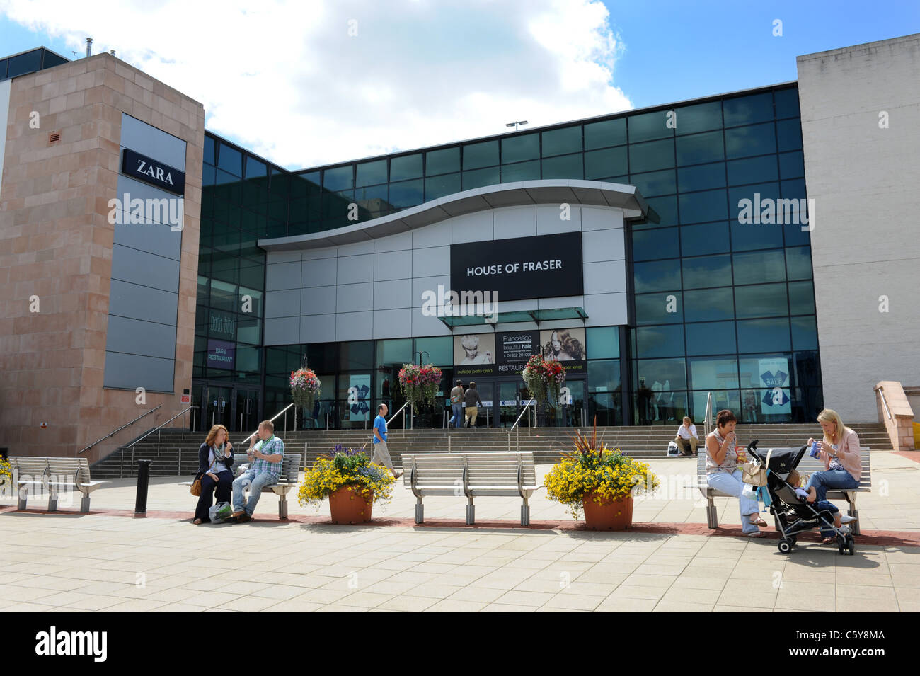 Telford Town Shopping Center Shropshire England Regno Unito Foto Stock