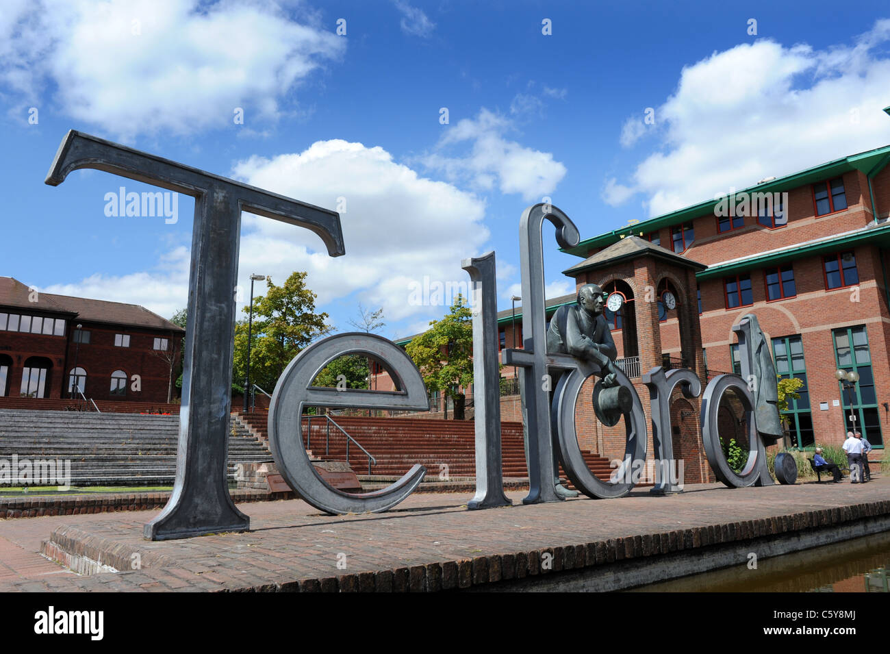 Telford Centro Città Shropshire England Regno Unito Foto Stock