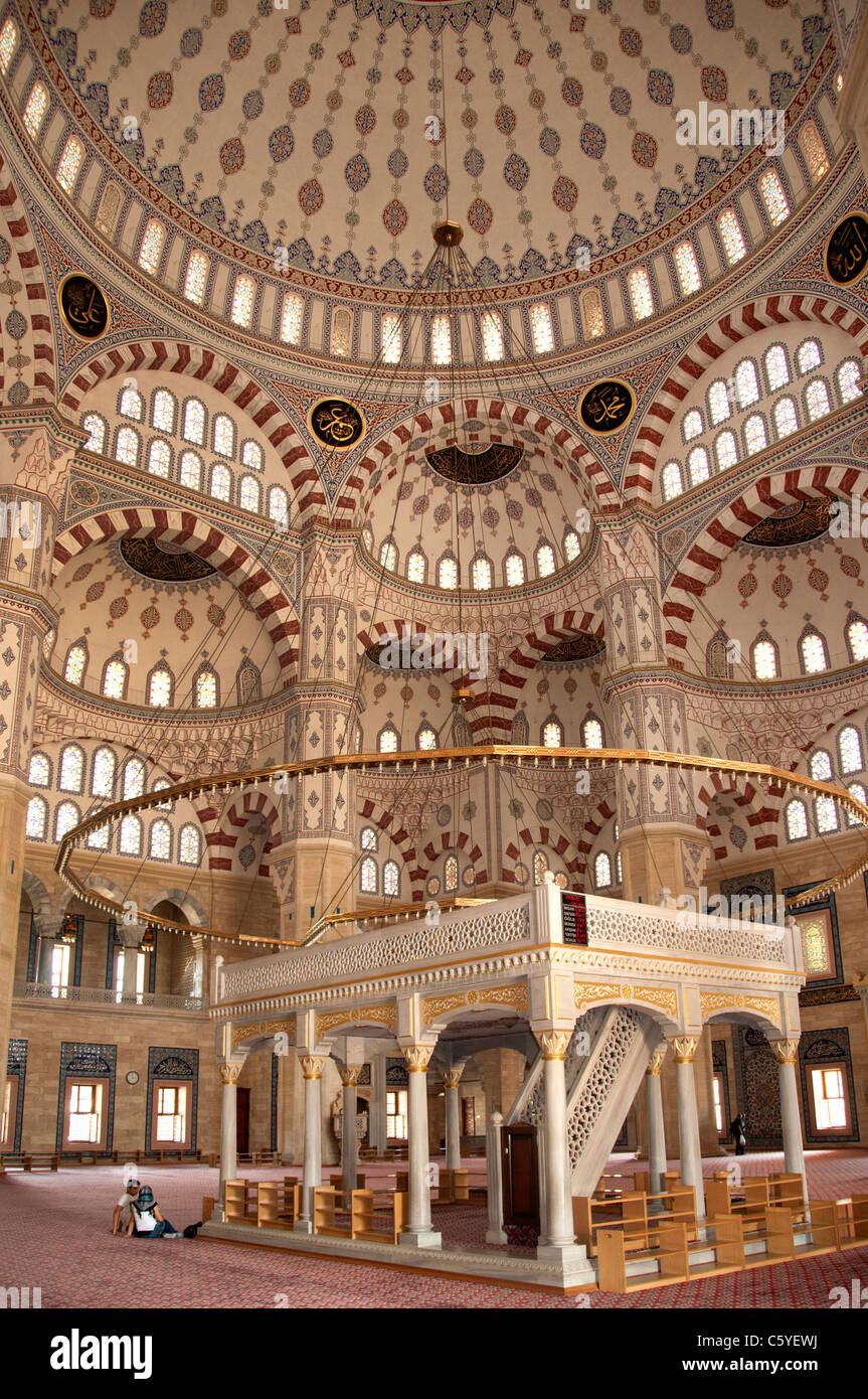 Sabanci Merkiz Cami Mosque Adana Turchia Town City Foto Stock