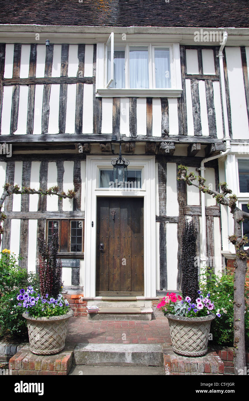 Casa d'epoca, Chilham, quartiere Ashford, Kent, England, Regno Unito Foto Stock