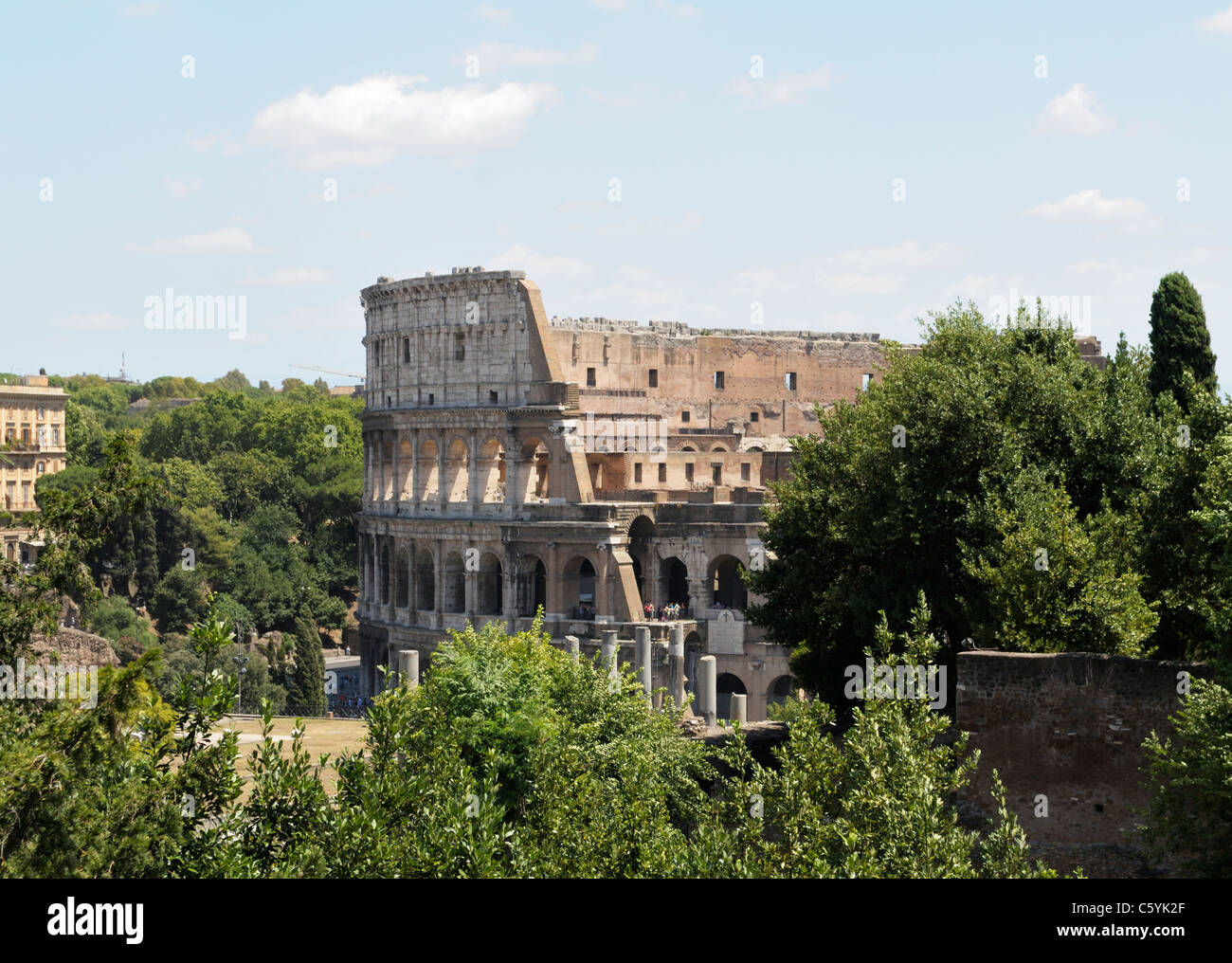 Il Colosseo, Roma Foto Stock
