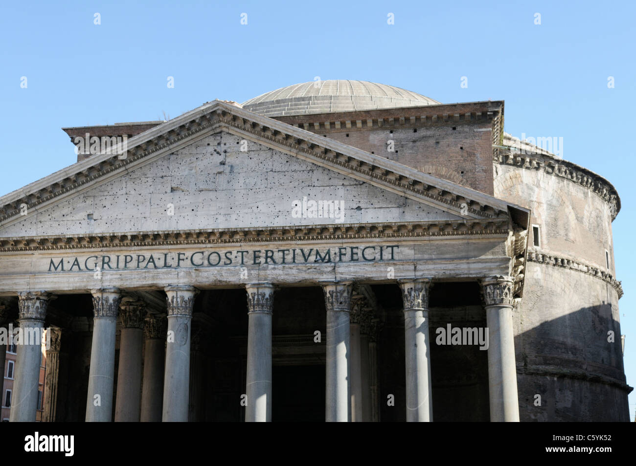 Pantheon, Roma Foto Stock