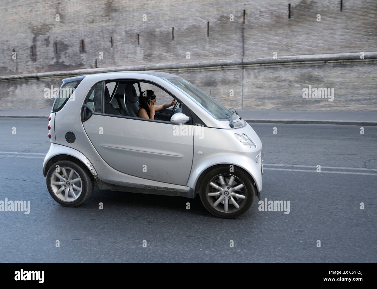 Smart auto, Roma Foto Stock