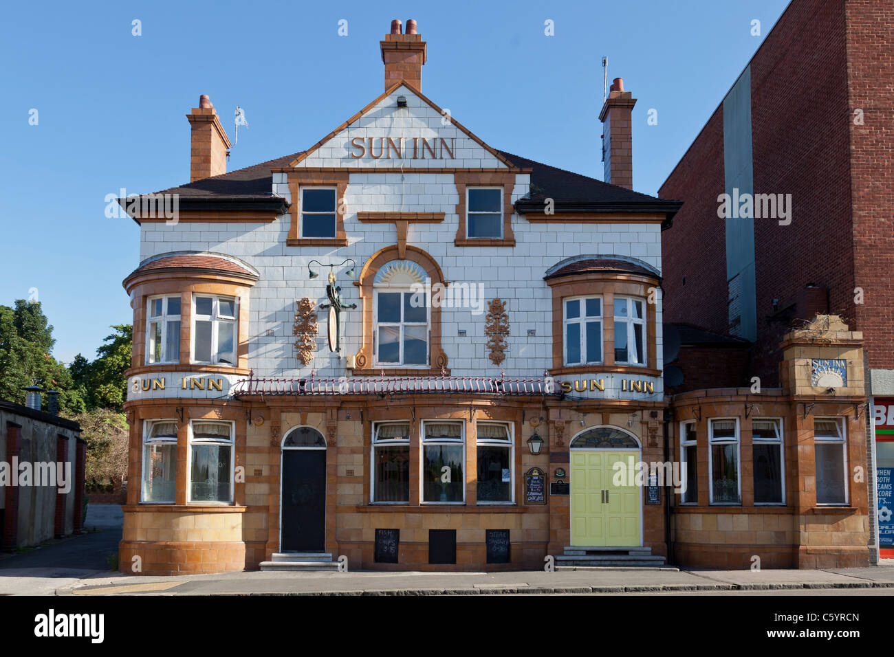 Sun Inn, West Bar, Chesterfield Foto Stock