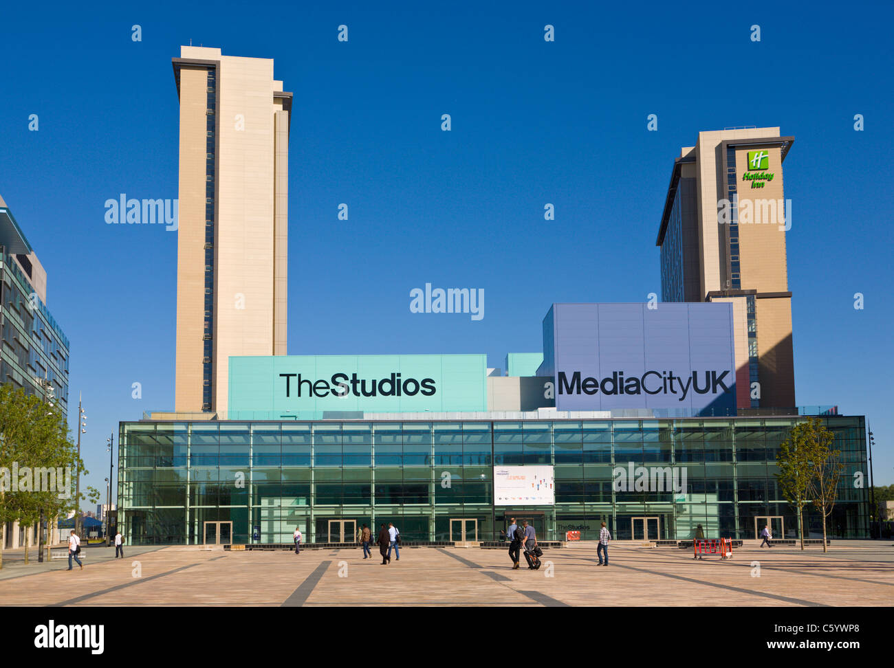 Media City, Salford Quays, Manchester, Inghilterra Foto Stock