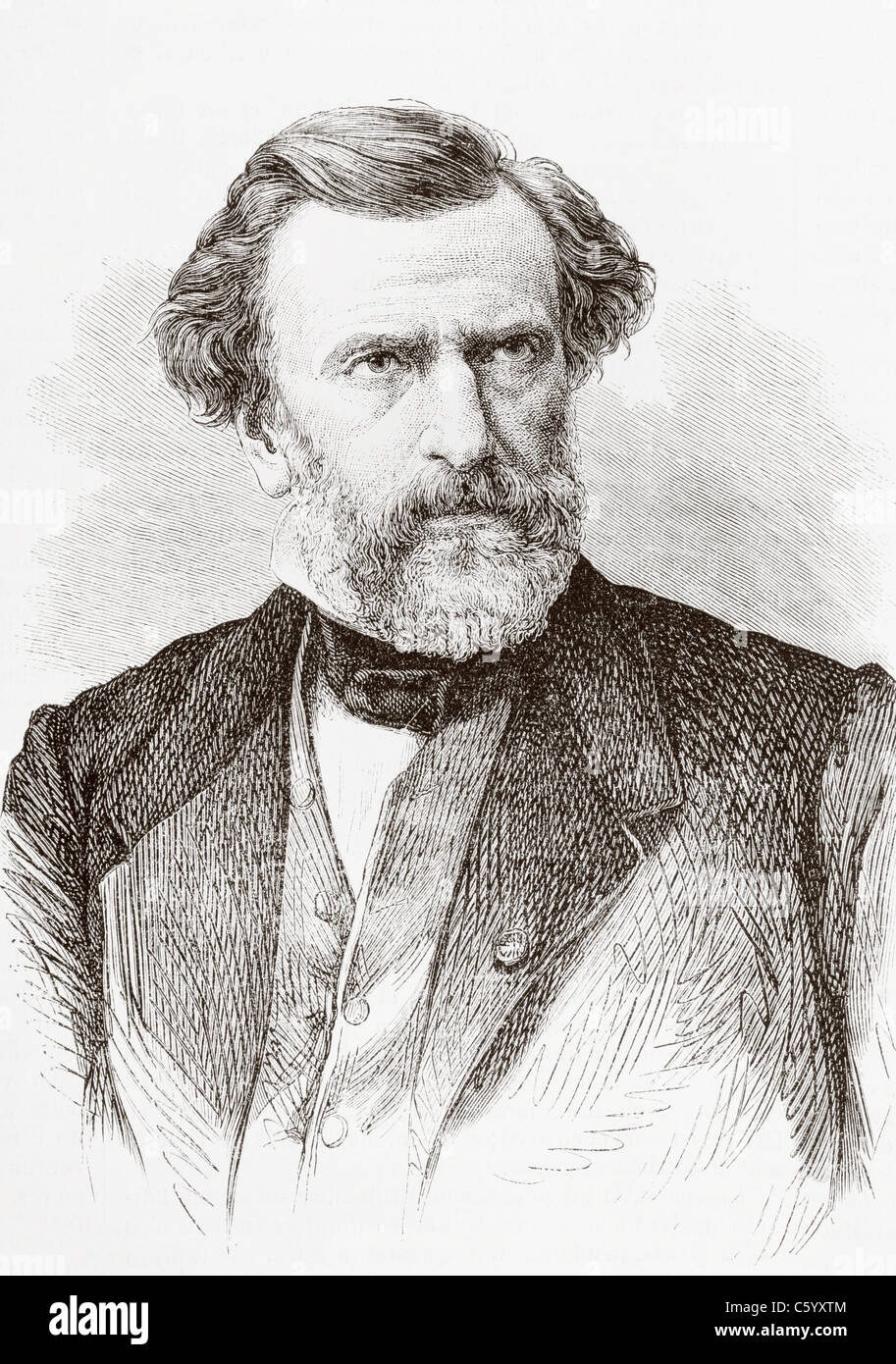 Charles Louis Ambroise Thomas, 1811 - 1896. Il compositore francese. Foto Stock