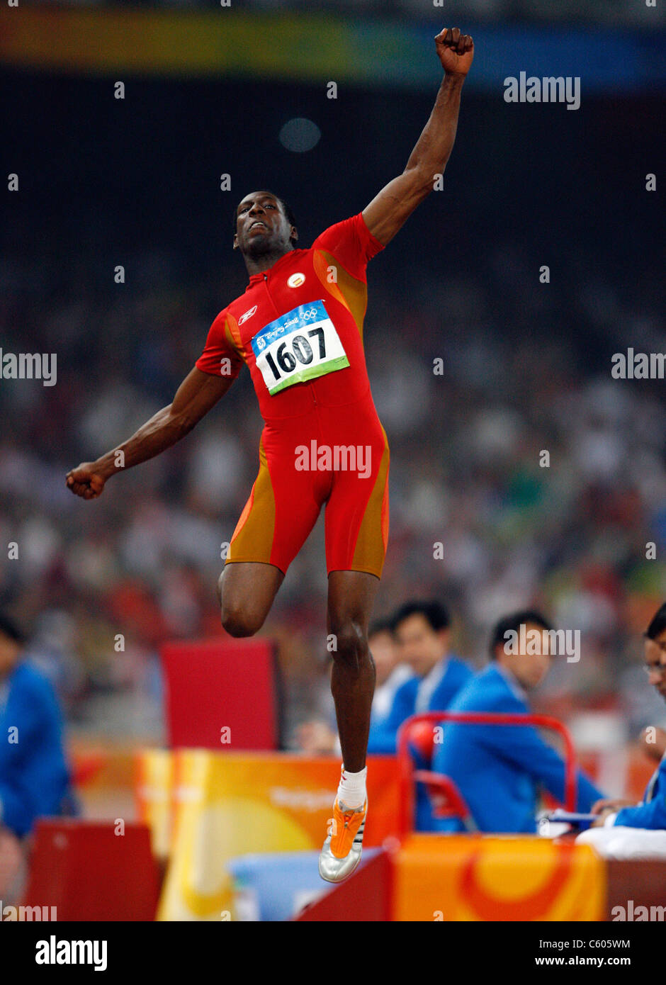 LUIS FELIPE MELIZ Spagna lo stadio olimpico di Pechino CINA 18 Agosto 2008 Foto Stock