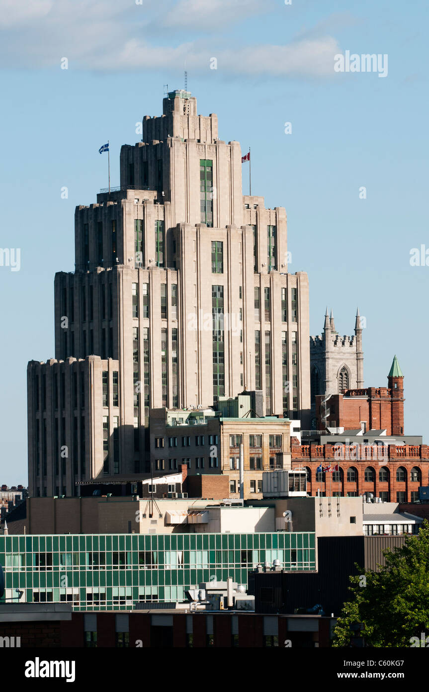 Edificio Aldred, Montreal QC Foto Stock
