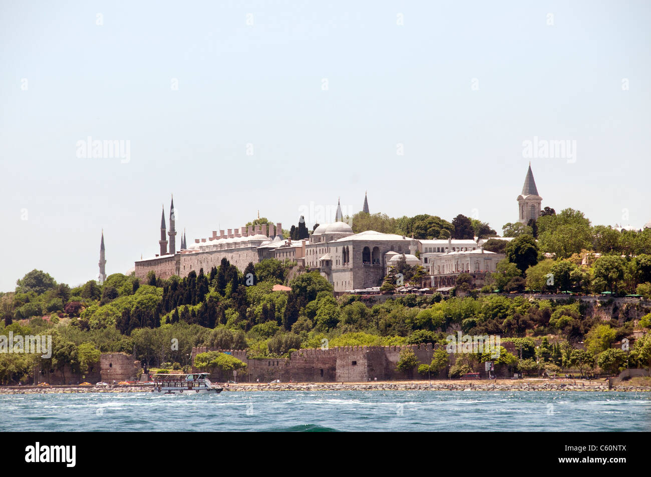 Istanbul Turchia Turkish Bosforo Topkapi Palace Foto Stock