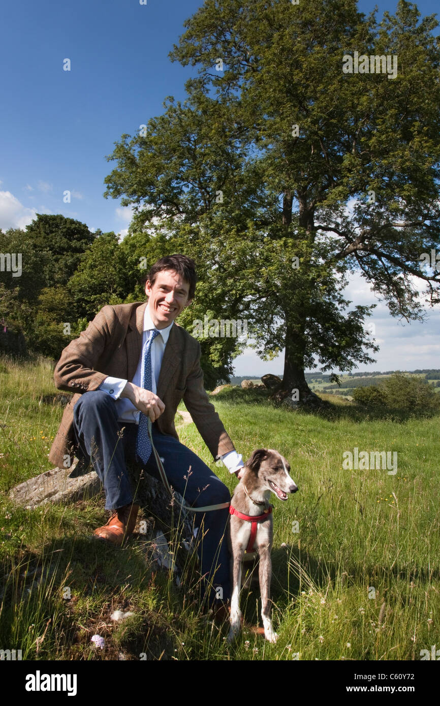 Rory Stewart, conservatori MP per Penrith e la frontiera, Cumbria, Regno Unito Foto Stock