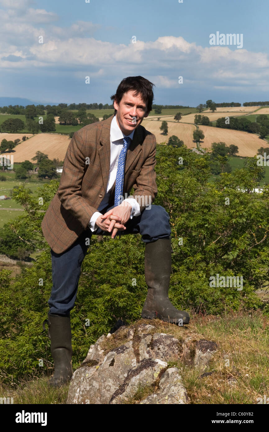 Rory Stewart, conservatori MP per Penrith e la frontiera, Cumbria, Regno Unito Foto Stock