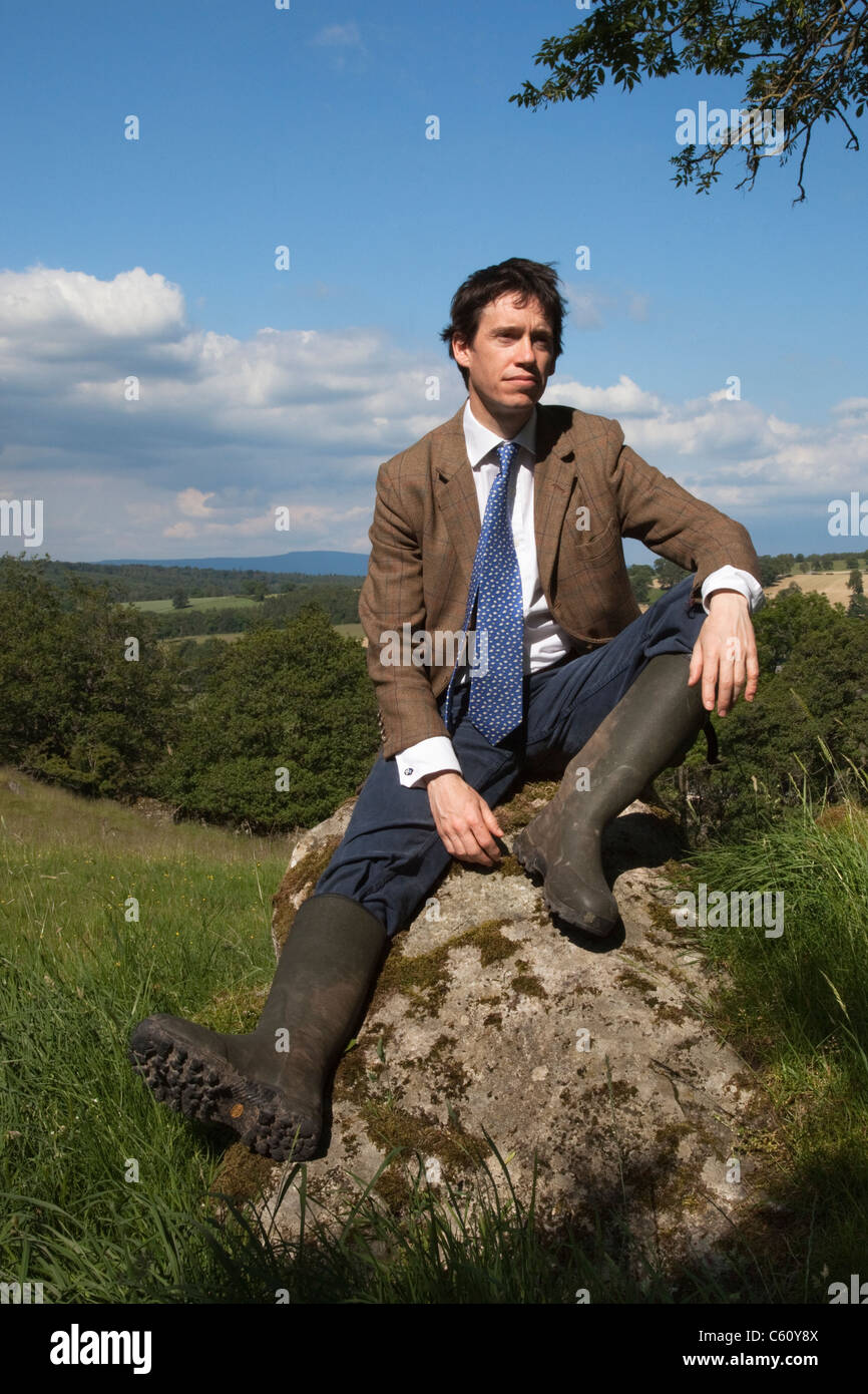Rory Stewart, conservatori MP per Penrith e la frontiera, Cumbria, Regno Unito Foto Stock