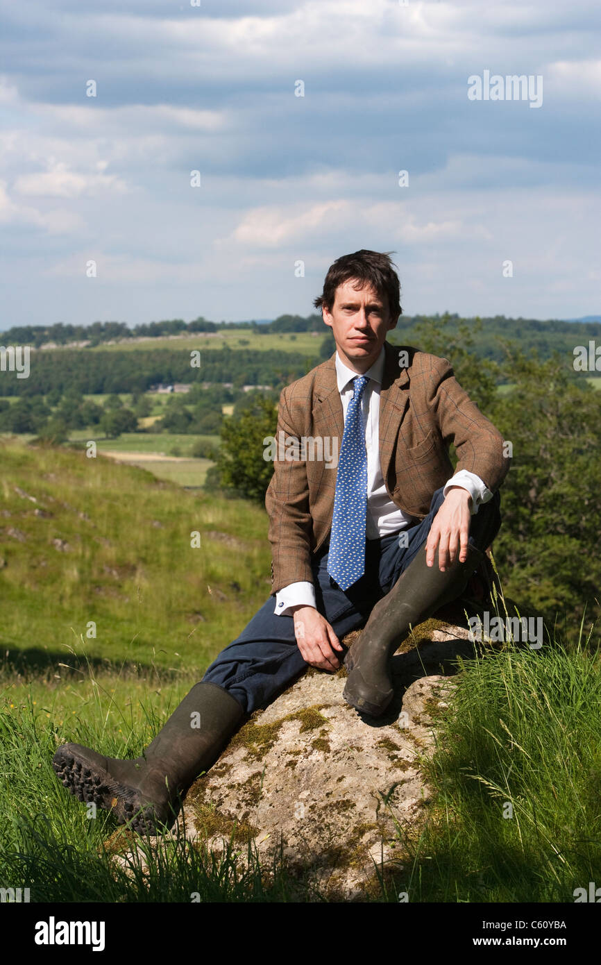 Rory Stewart, conservatori MP per Penrith e la frontiera, Cumbria, Regno Unito Foto Stock