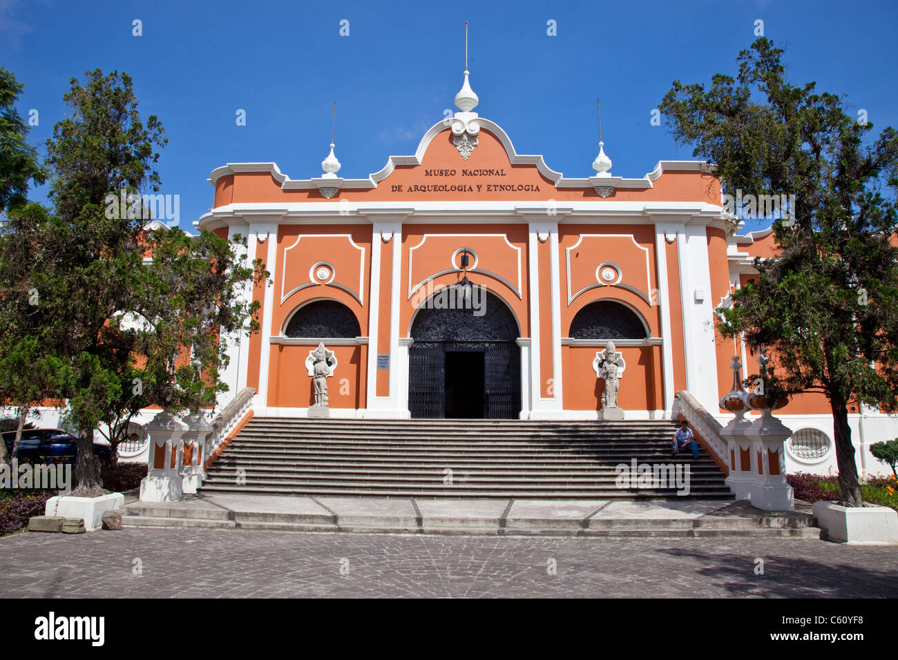 Museo Nazionale di Archeologia ed Etnologia, Città del Guatemala, Guatemala Foto Stock
