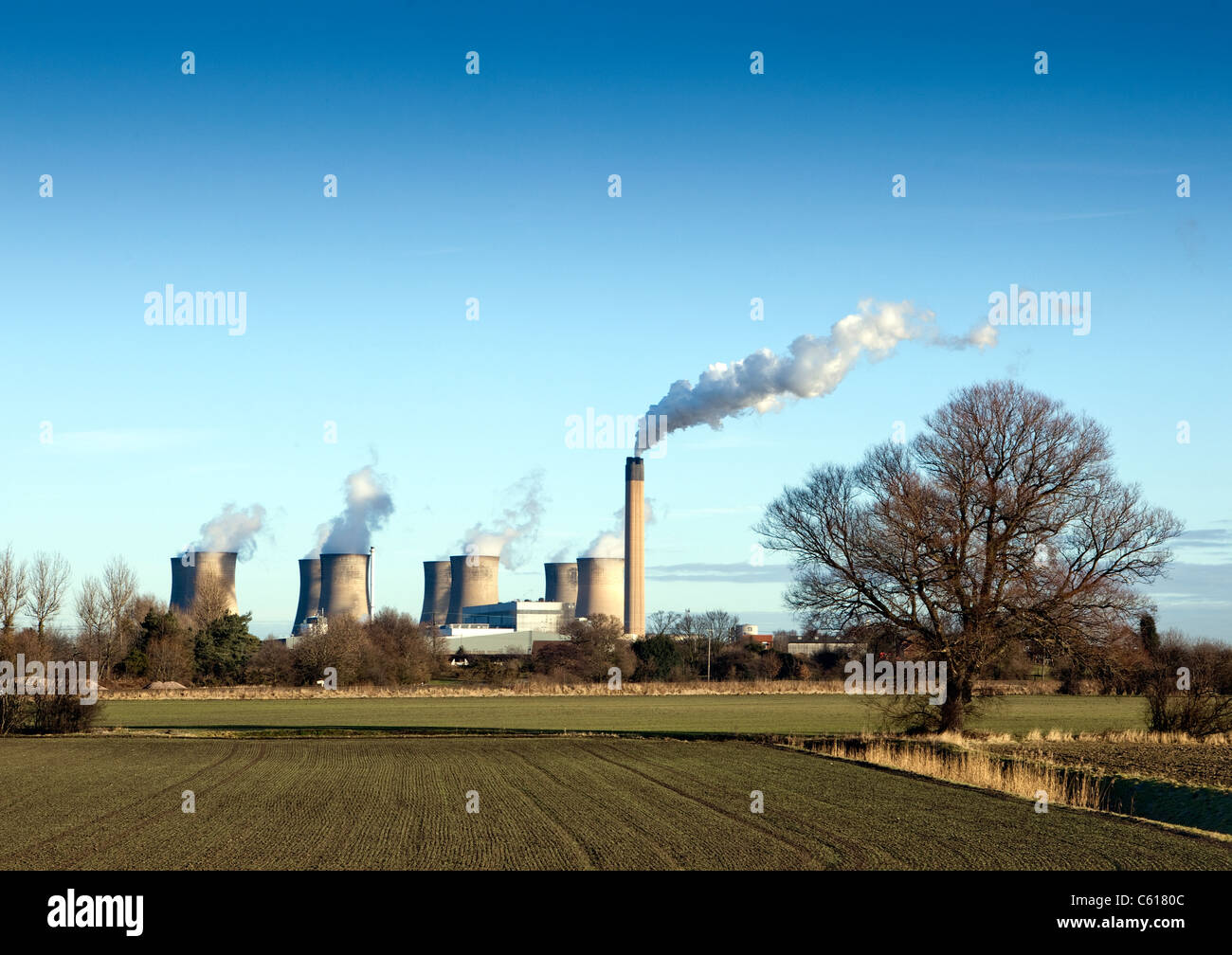 Ferrybridge C Power Station Foto Stock