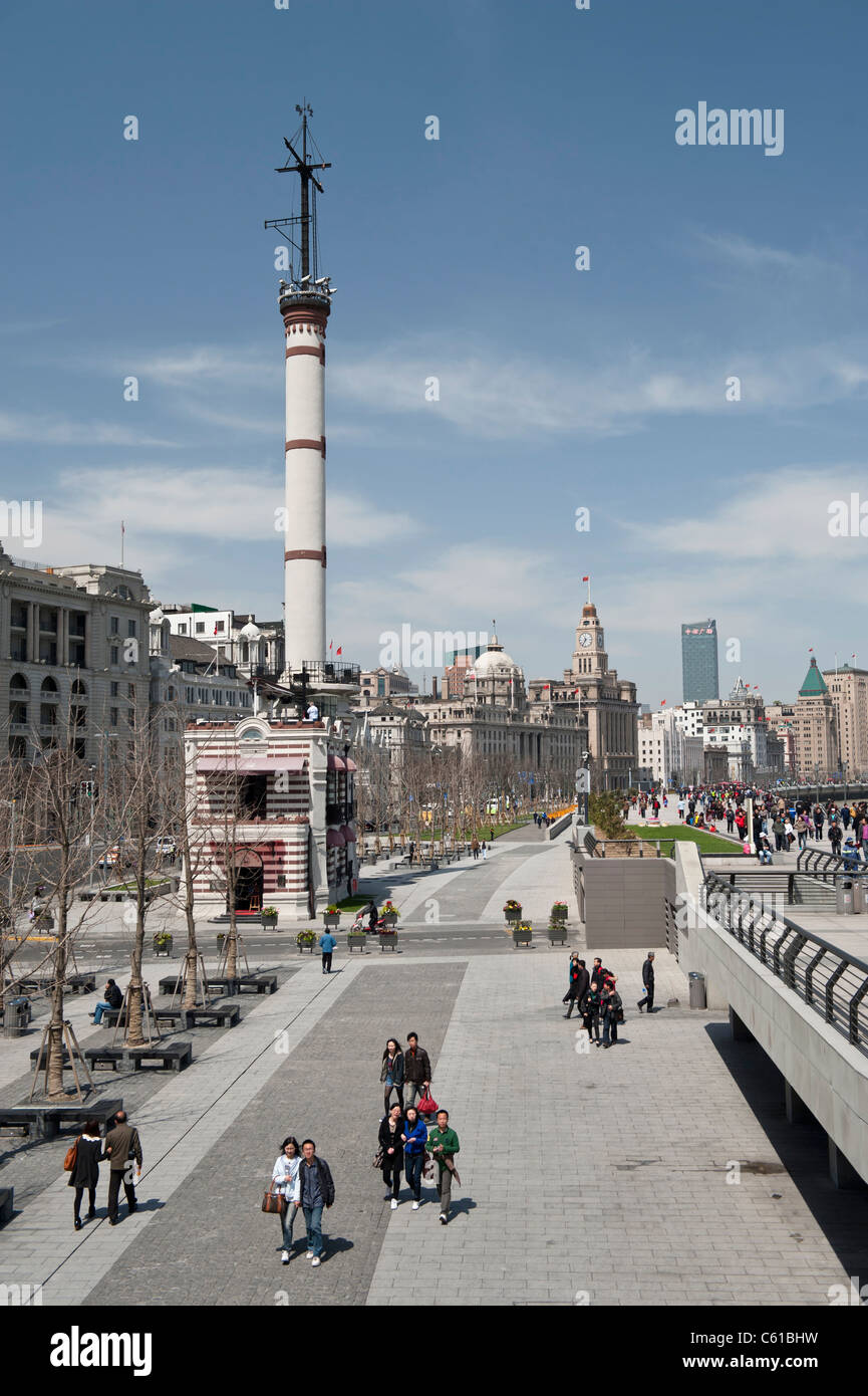 Il Bund, Shanghai, Cina Foto Stock