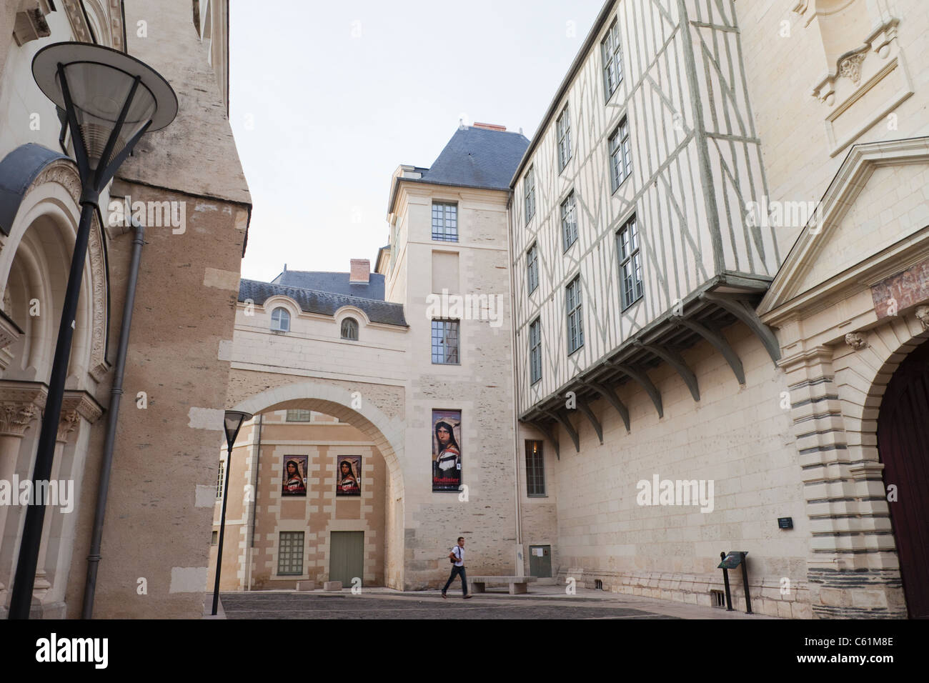 Francia, Valle della Loira, Angers e Musee des Beaux-Arts Foto Stock