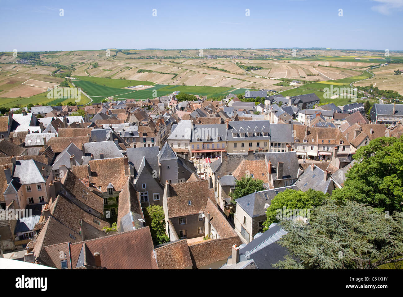 SANCERRE VALLE DELLA LOIRA CENTRALE FRANCIA Foto Stock