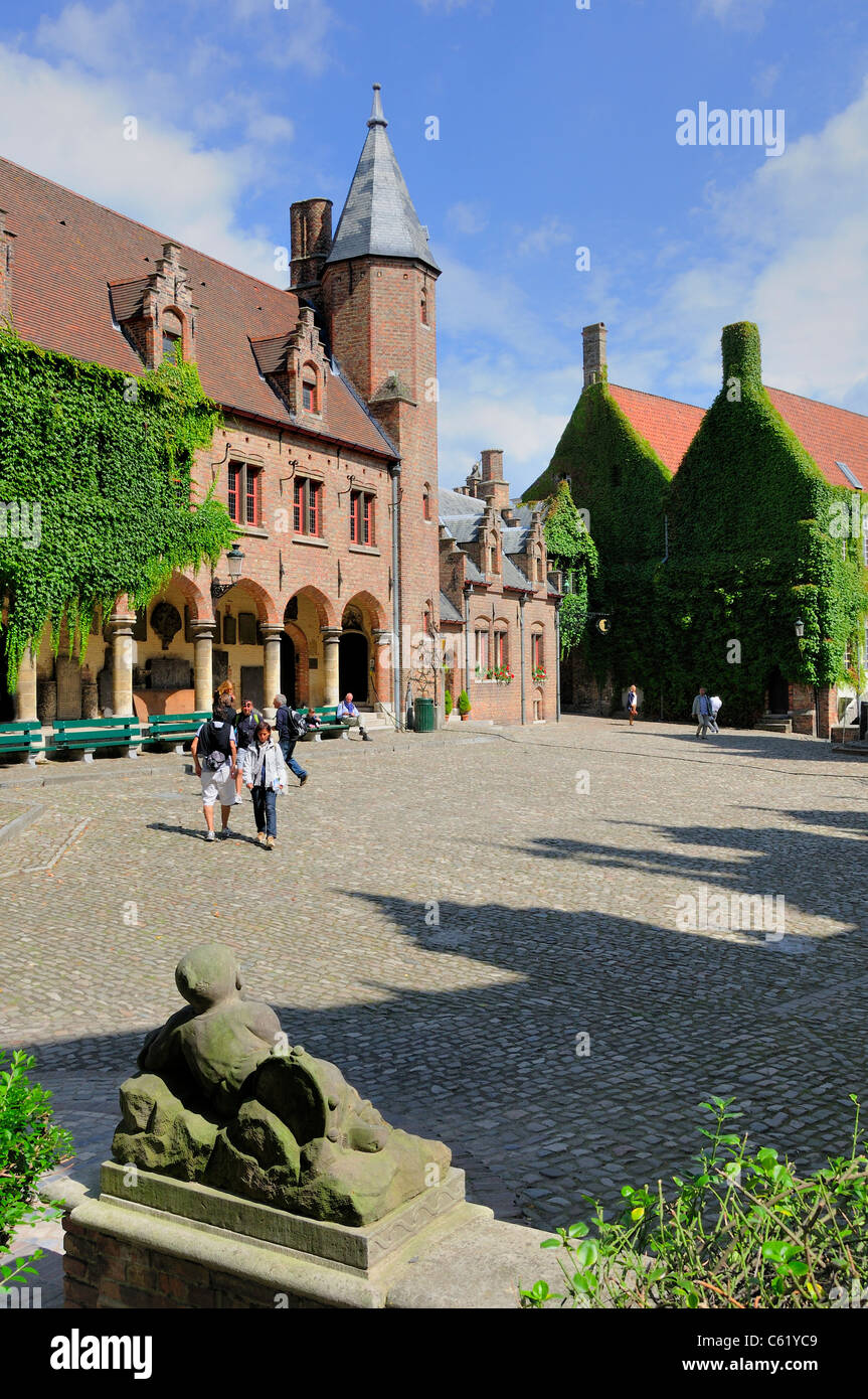 Bruges / Brugge, Fiandre, in Belgio. Museo Gruuthuse Foto Stock