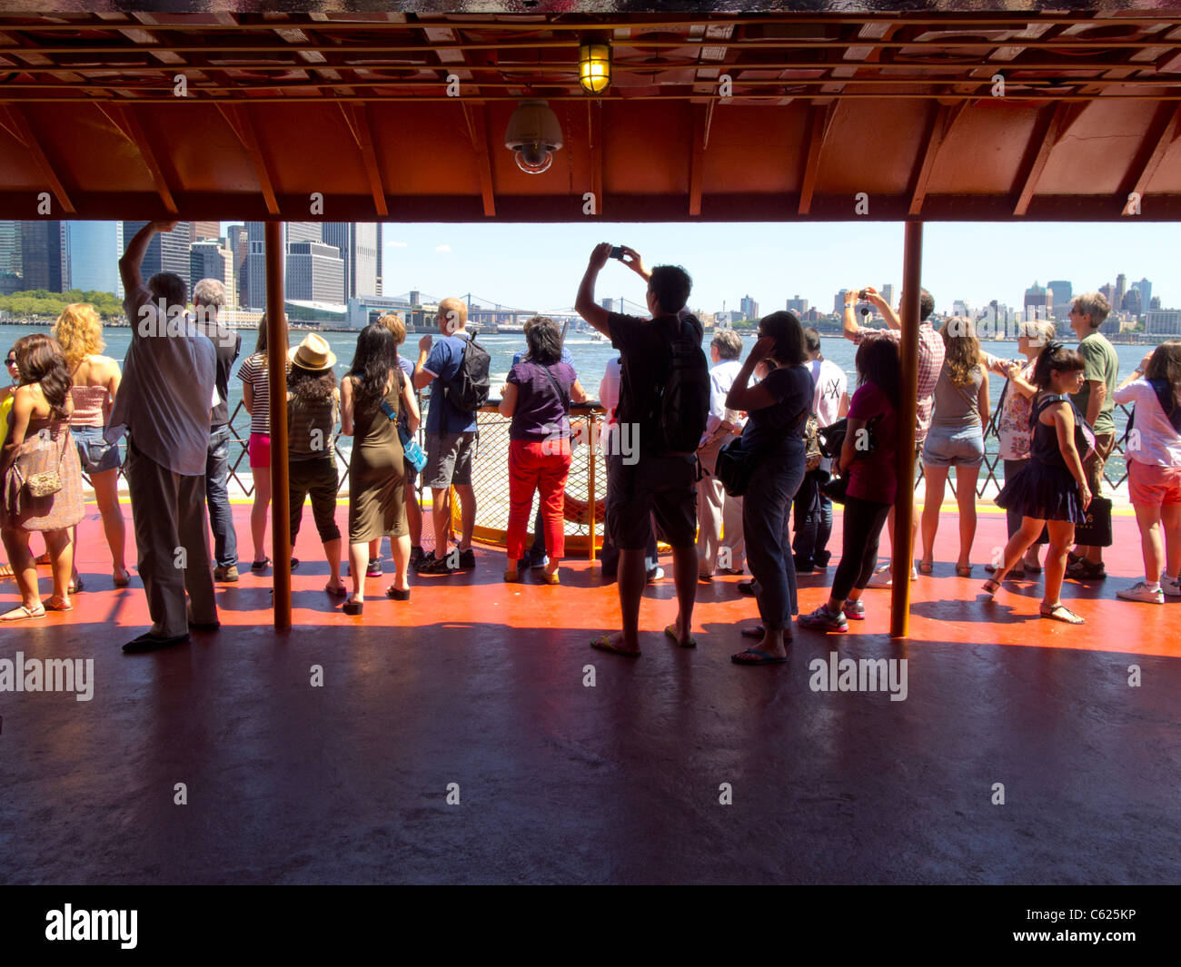 La Staten Island Ferry Terminal Foto Stock