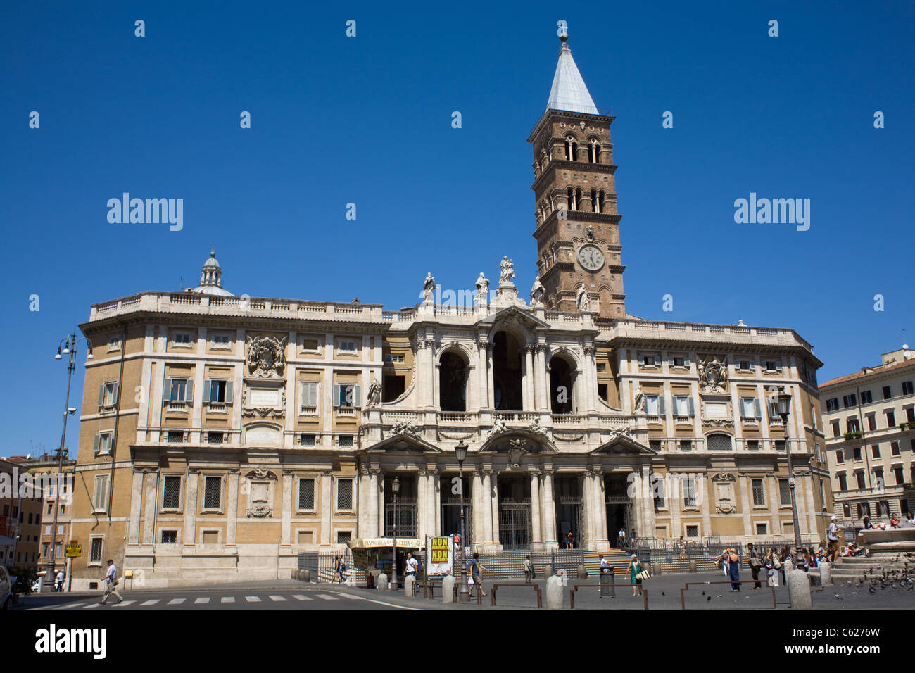 La Basilica Papale di Santa Maria Maggiore, Roma, Italia. Foto Stock