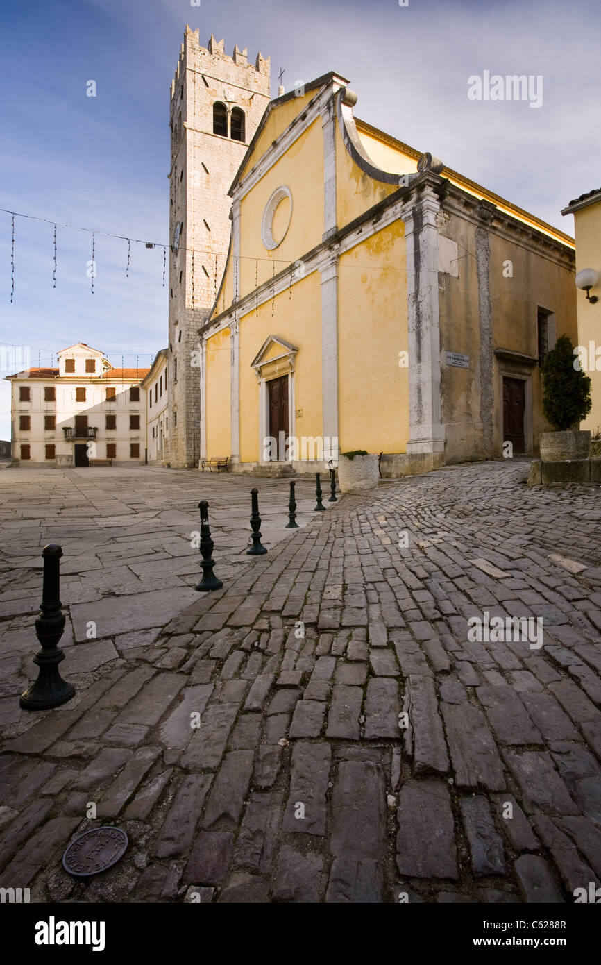 Chiesa di Montona, Istria, Croazia Foto Stock