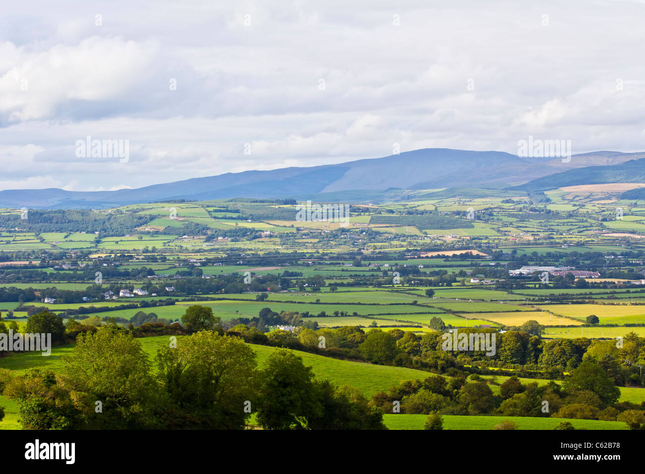 Paesaggio irlandese Foto Stock