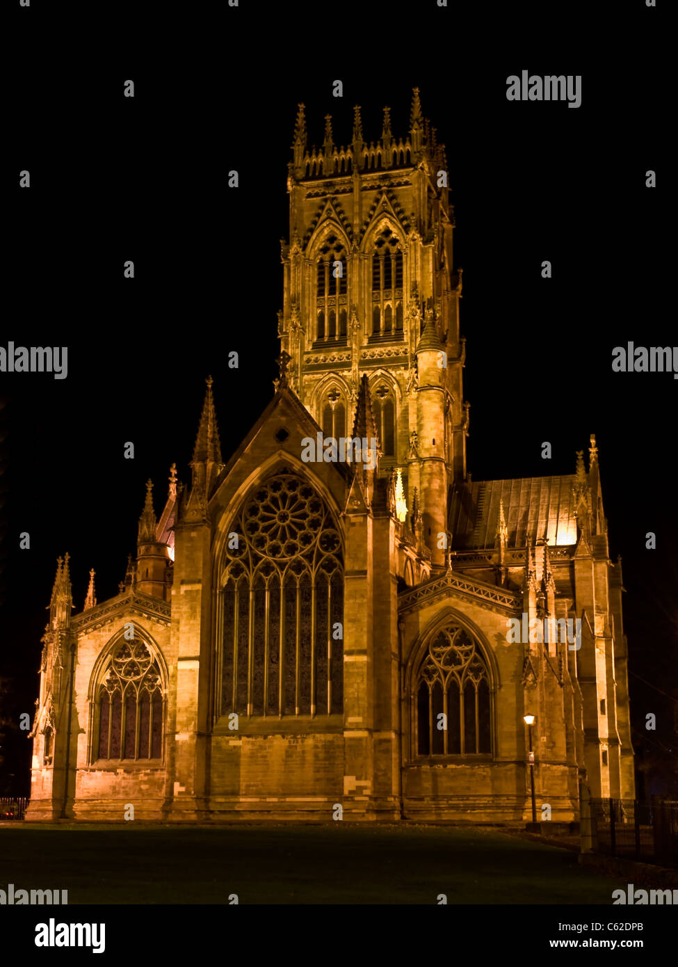 St George Minster a Doncaster Foto Stock