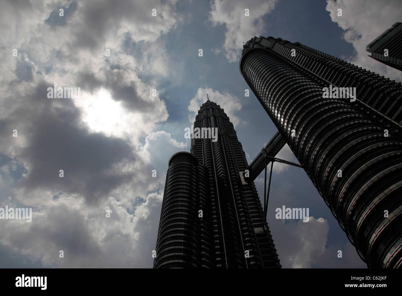 Le Torri Petronas, KLCC, Kuala Lumpur, Malesia Foto Stock