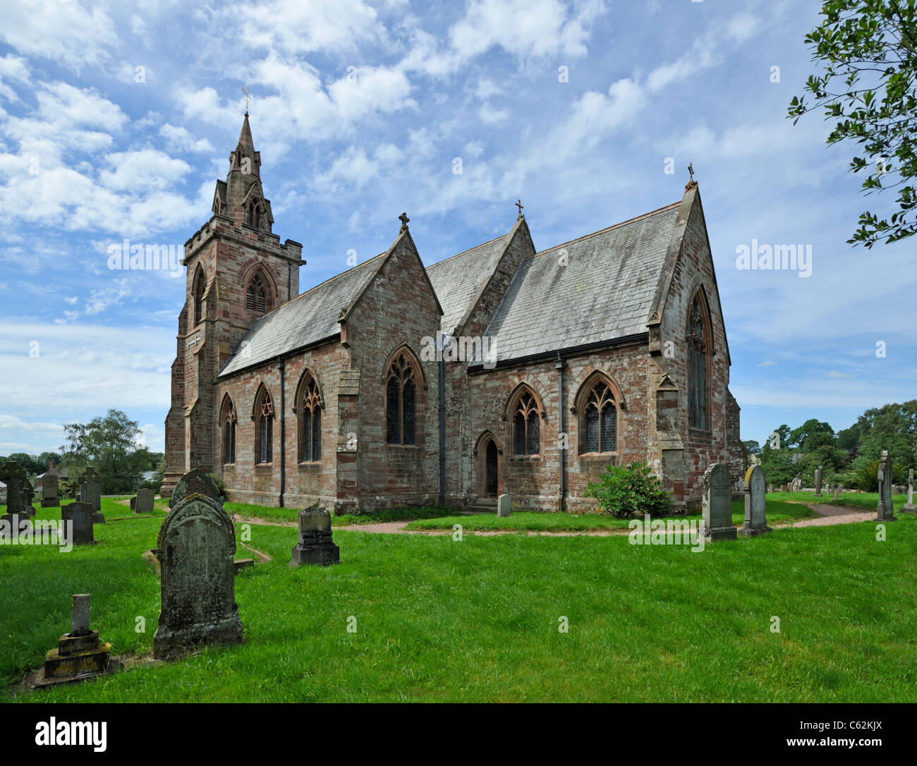 Chiesa di San Giovanni. Skirwith, Cumbria, England, Regno Unito, Europa. Foto Stock