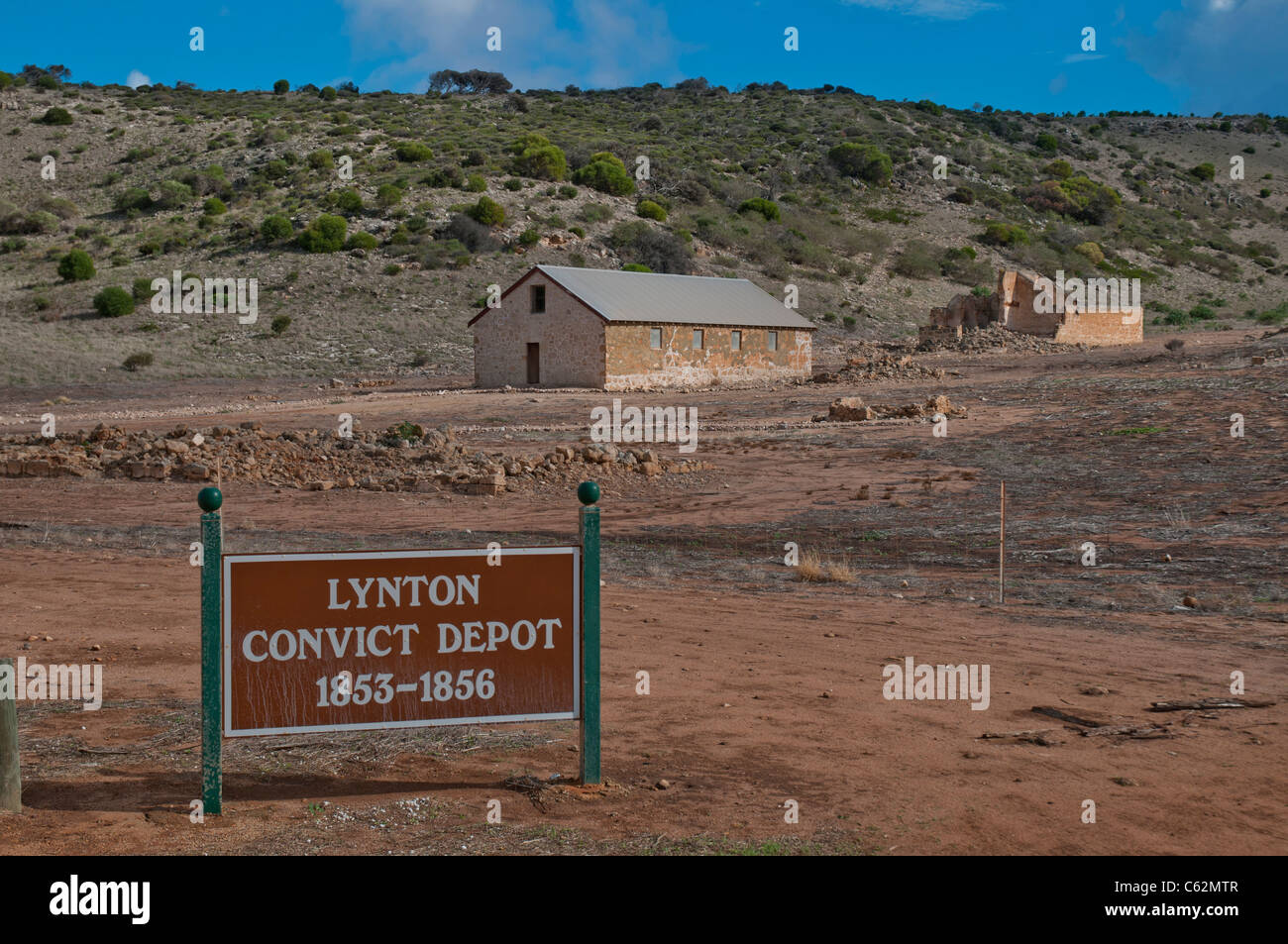 Lynton storico convict depot in Australia Occidentale Foto Stock