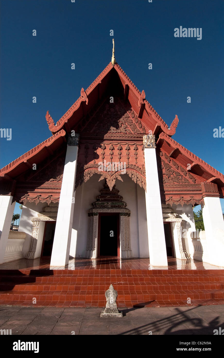 Wat Hua Khuang. Nan. Nel nord della Thailandia. Foto Stock