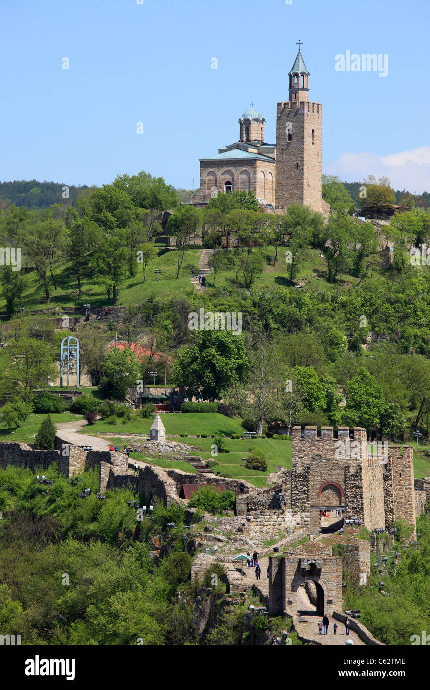Bulgaria Veliko Tarnovo, Tsarevets fortress, Chiesa del Patriarcato, Foto Stock