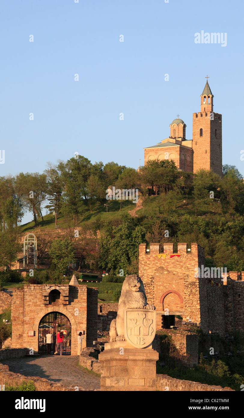 Bulgaria Veliko Tarnovo, Tsarevets fortress, Chiesa del Patriarcato, Foto Stock