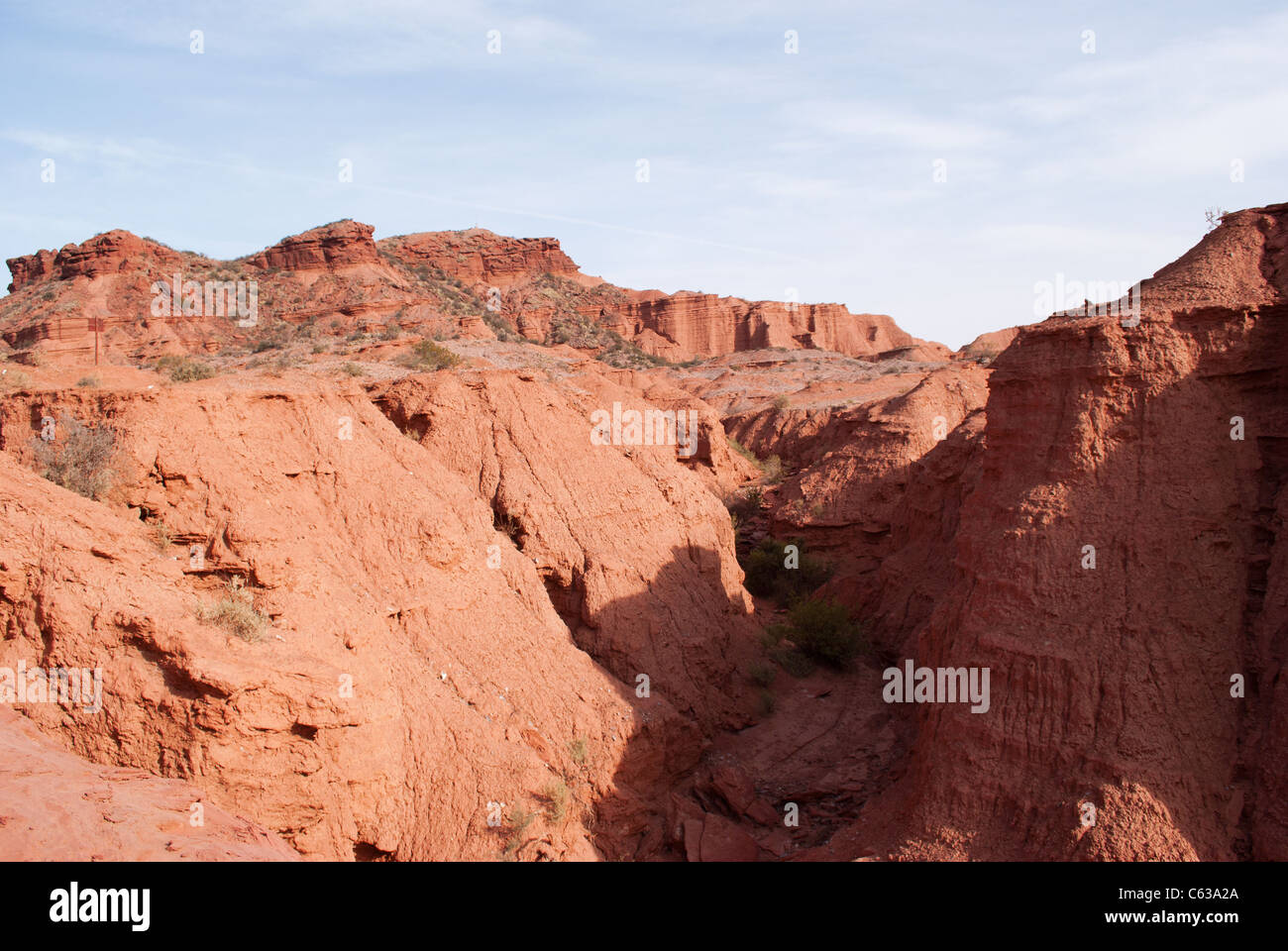 Sierra de las Quijadas, San Luis, Argentina Foto Stock