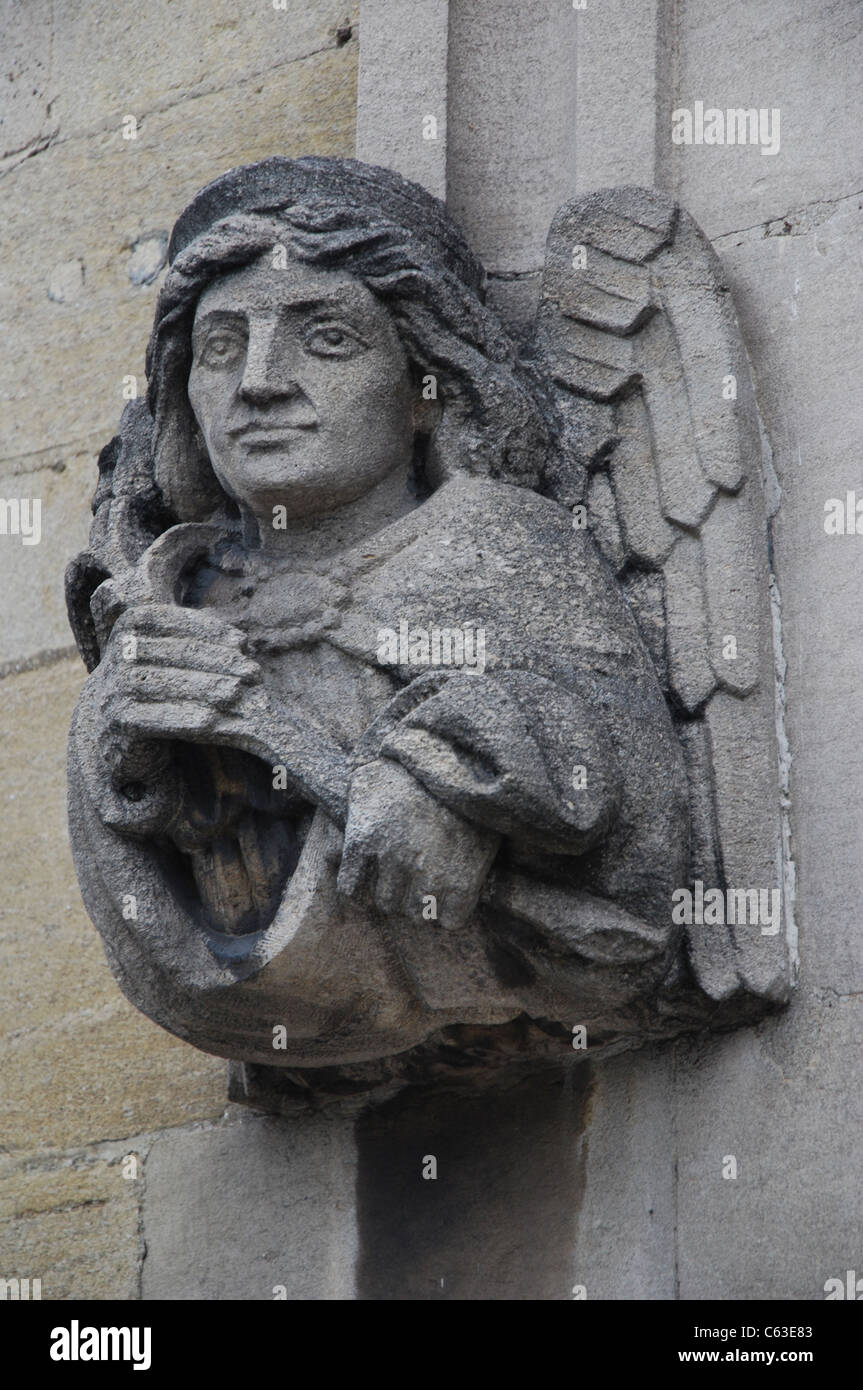 Dettaglio di edificio storico Oxford Regno Unito Foto Stock