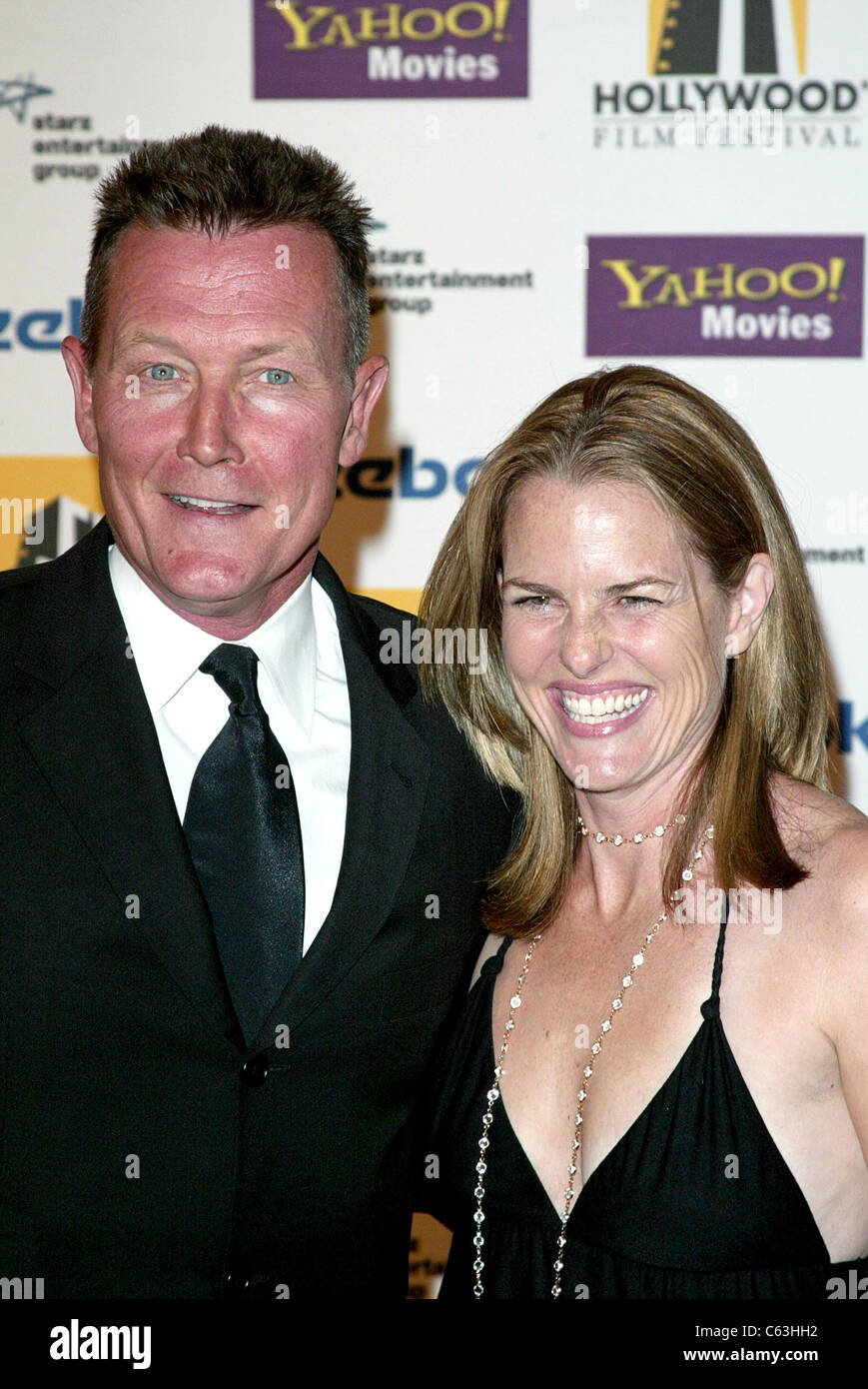 Robert Patrick presso gli arrivi per la nona edizione del festival di pellicola di Hollywood HOLLYWOOD AWARDS, il Beverly Hilton Hotel di Los Angeles, CA, 24 ottobre 2005. Foto di: Jeremy Montemagni/Everett Collection Foto Stock