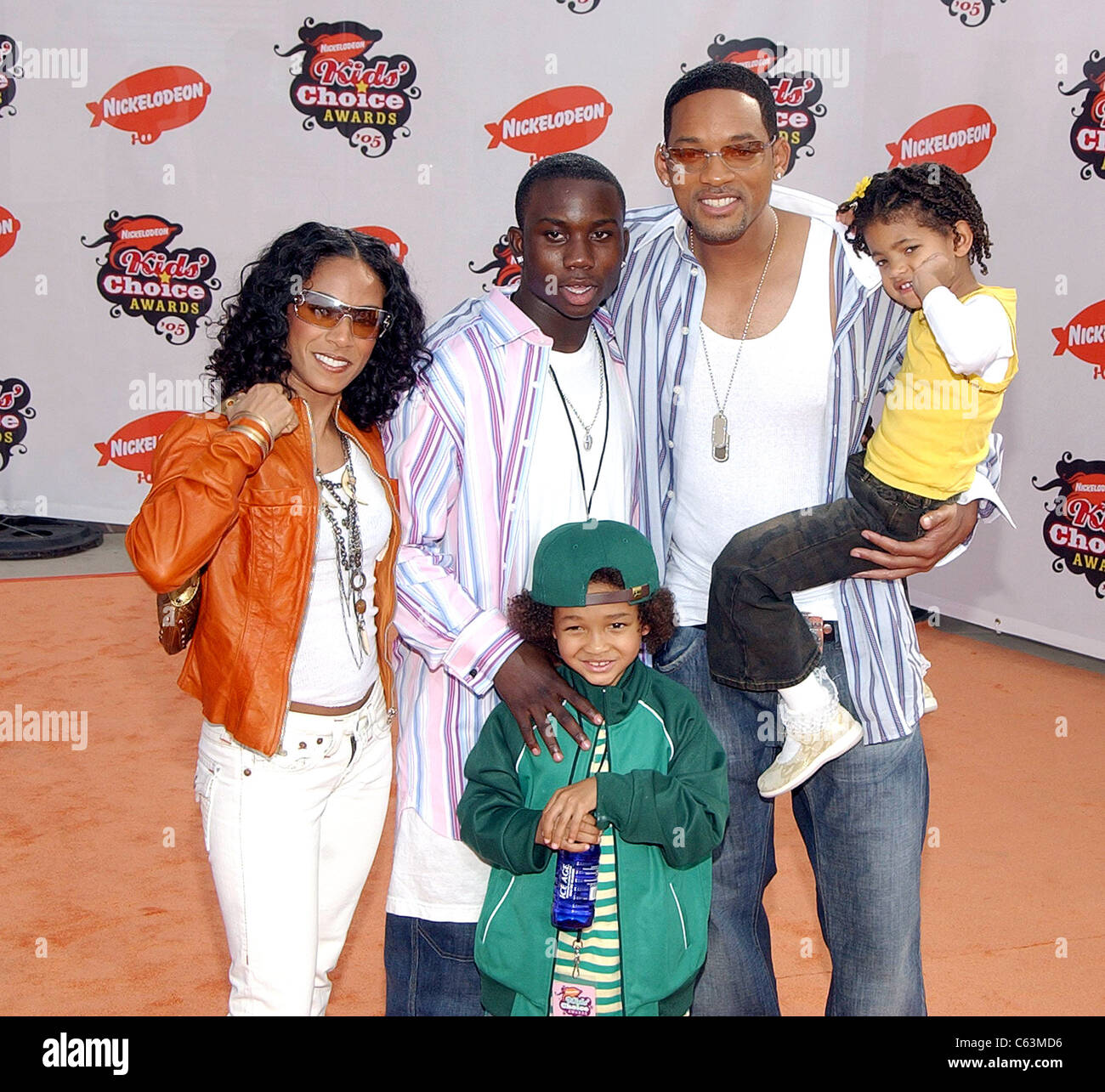 Jada Pinket Smith, Will Smith presso gli arrivi per Nickelodeon Kid's Choice Awards, UCLA Pauley Pavilion, Los Angeles, CA, 02 aprile Foto Stock