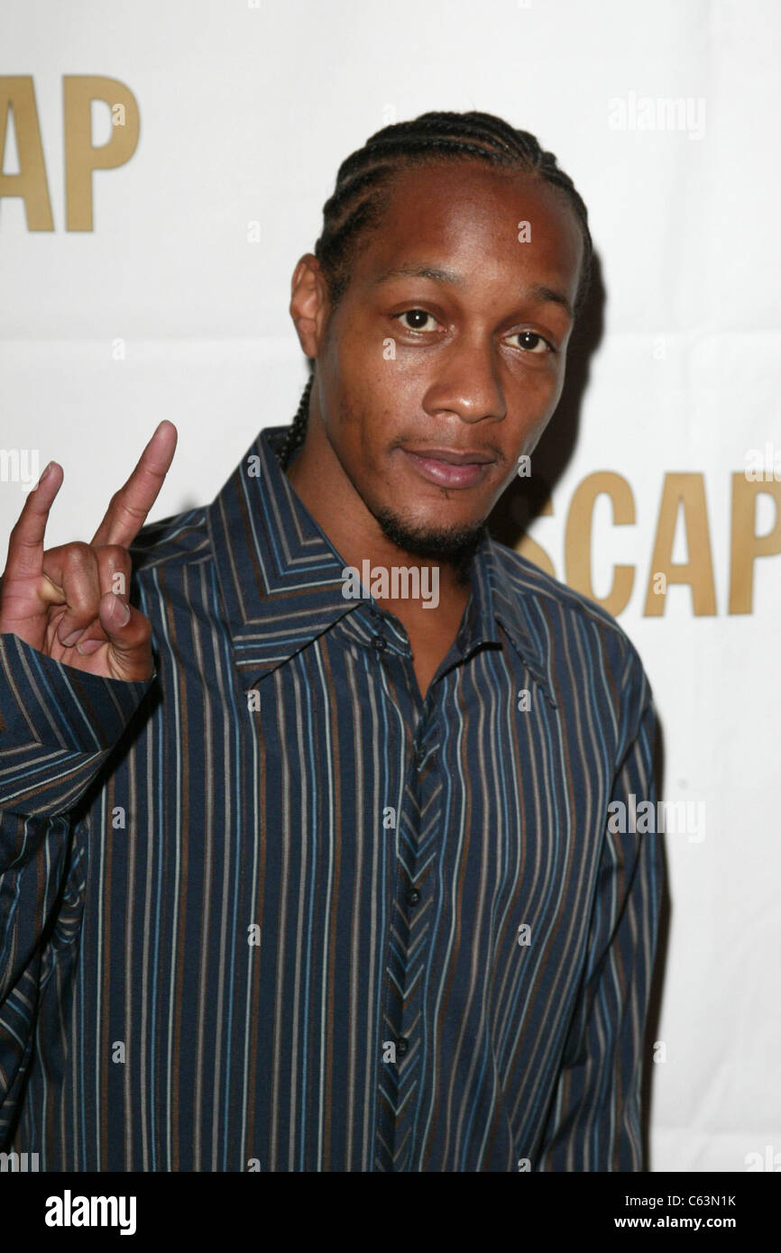 DJ quik presso gli arrivi di ASCAP Rhythm e Soul Music Awards, il Beverly Hilton Hotel di Los Angeles, CA, 27 giugno 2005. Foto di: Foto Stock
