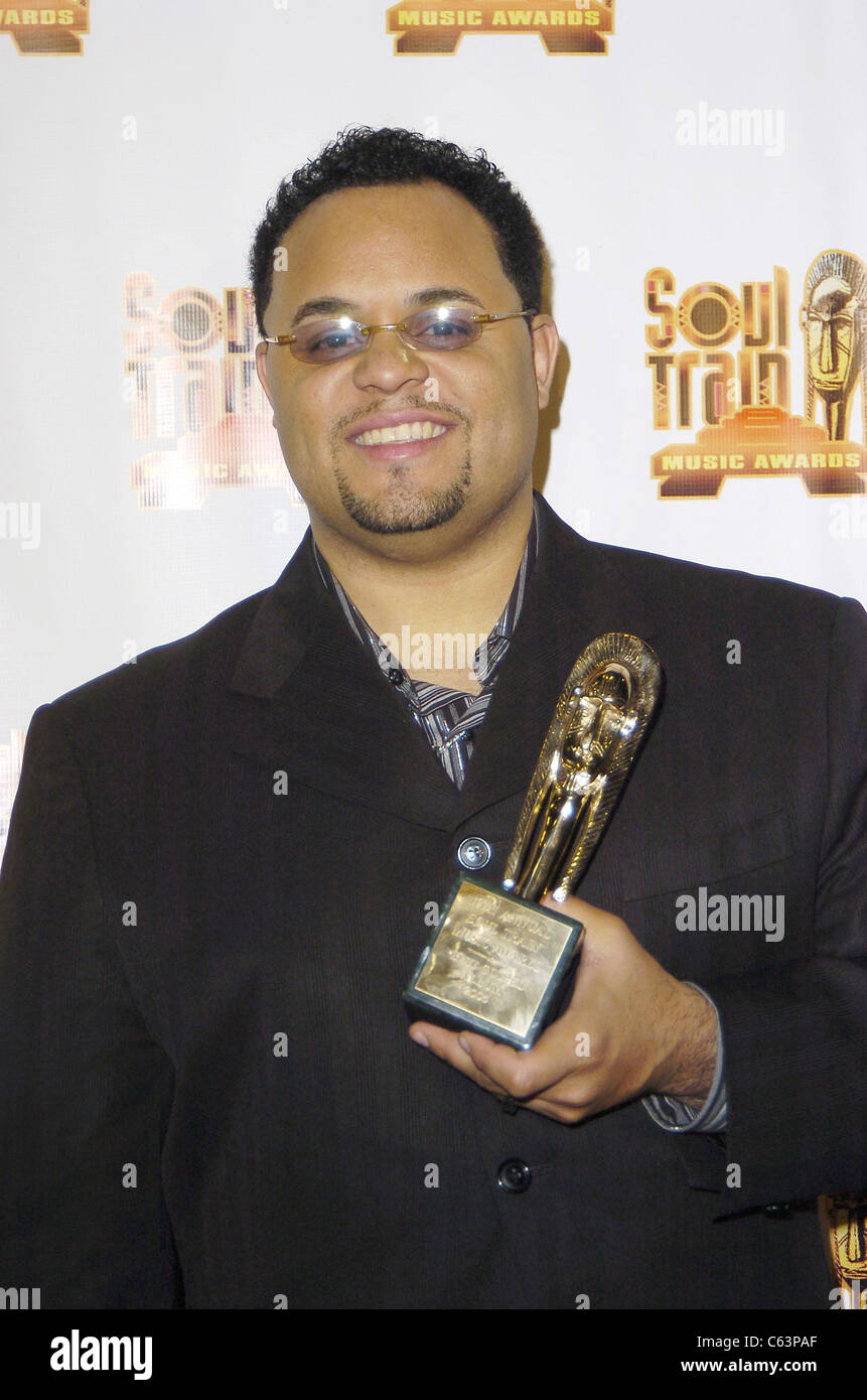 Israele in sala stampa per 2005 Soul Train Music Awards, Paramount Studios di Los Angeles, CA, lunedì 28 febbraio, 2005. Foto Foto Stock