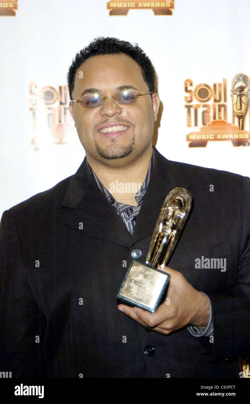 Israele in sala stampa per 2005 Soul Train Music Awards, Paramount Studios di Los Angeles, CA, lunedì 28 febbraio, 2005. Foto Foto Stock