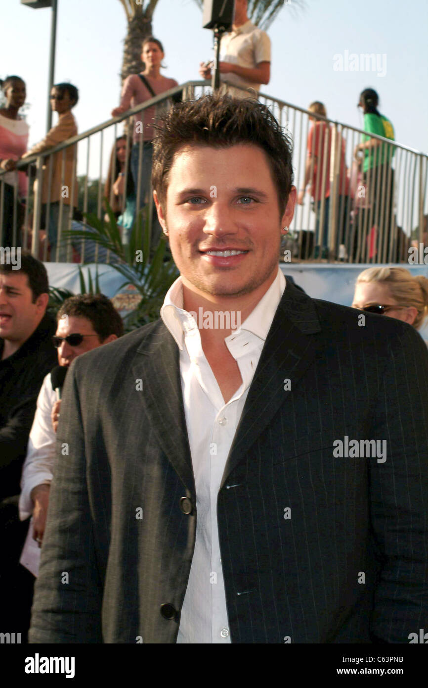 Nick Lachey presso gli arrivi per 2005 MTV Movie Awards, lo Shrine Auditorium, Los Angeles, CA, 04 giugno 2005. Foto di: Tony Gonzalez/Everett Collection Foto Stock