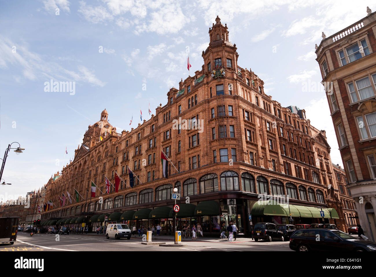 Harrods in Knightsbridge, Londra Foto Stock
