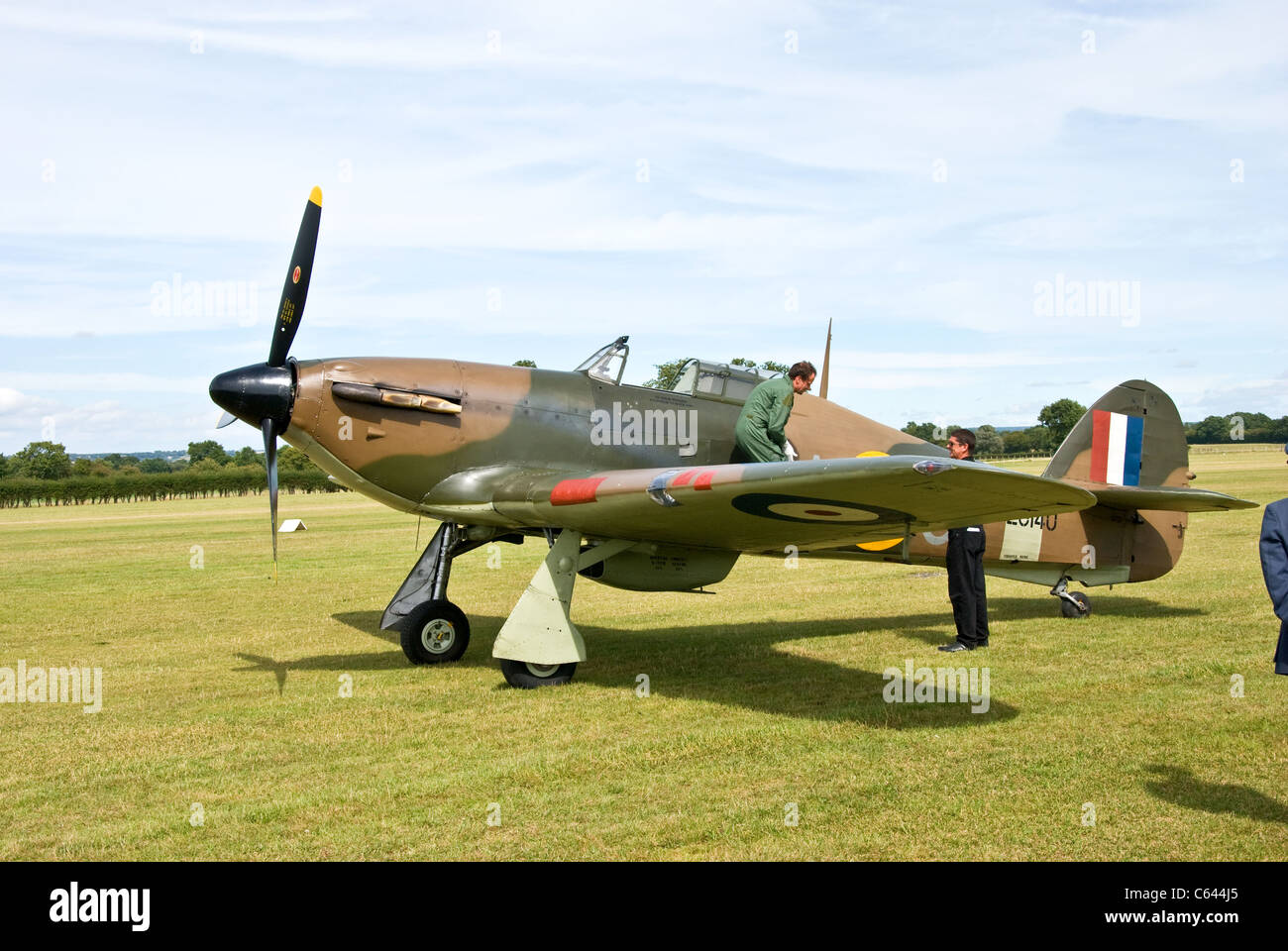 Raf hawker hurricane g huri immagini e fotografie stock ad alta ...
