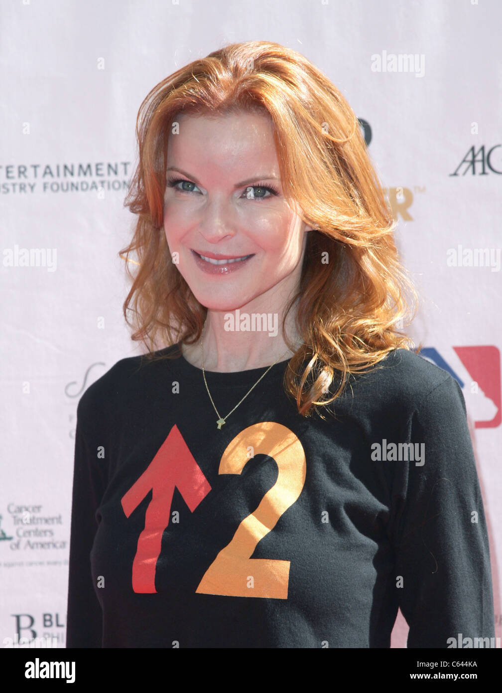 Marcia Cross di presenze per stand fino alla raccolta di fondi per il cancro, Sony Pictures Studios di Los Angeles, CA, 10 settembre 2010. Foto di: Adam Orchon/Everett Collection Foto Stock